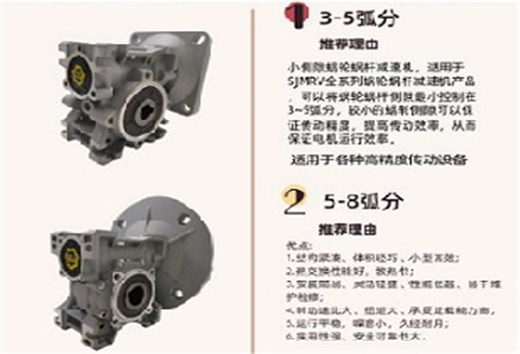 小侧隙、高精度的蜗轮减速机这么??？有什么特点？